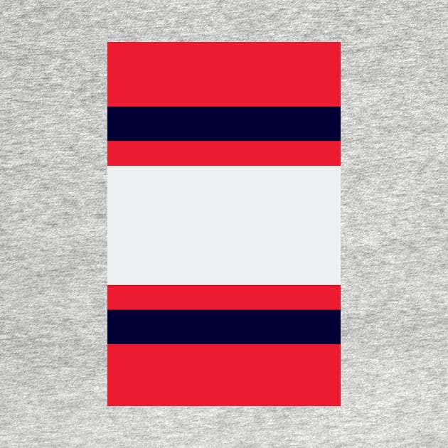 Arsenal Varsity Retro Red, White & Navy Home by Culture-Factory